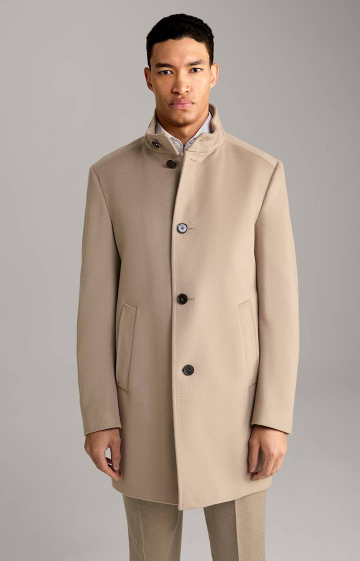 Joop Wollmix-Mantel Maron in Hellbeige