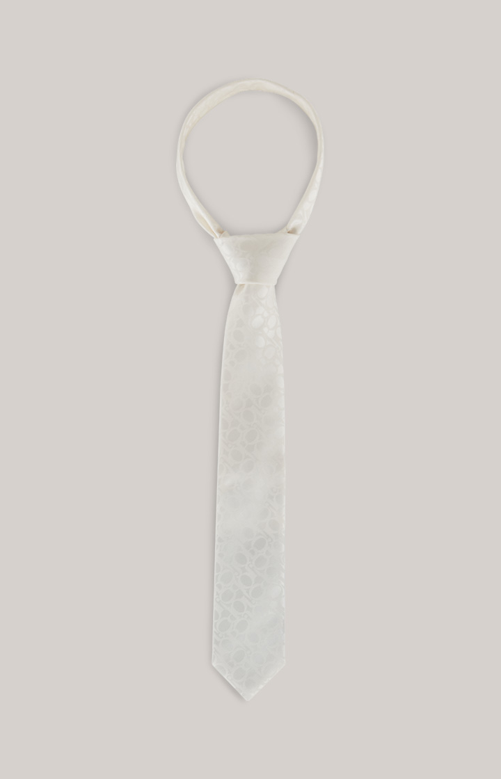 Joop Wool-Mix Krawatte in Offwhite