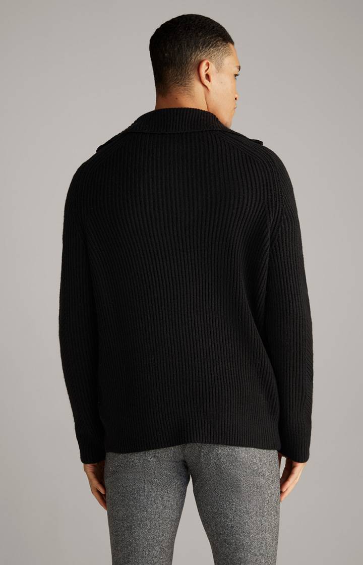 Joop Wool-Mix-Pullover Brunor In Schwarz