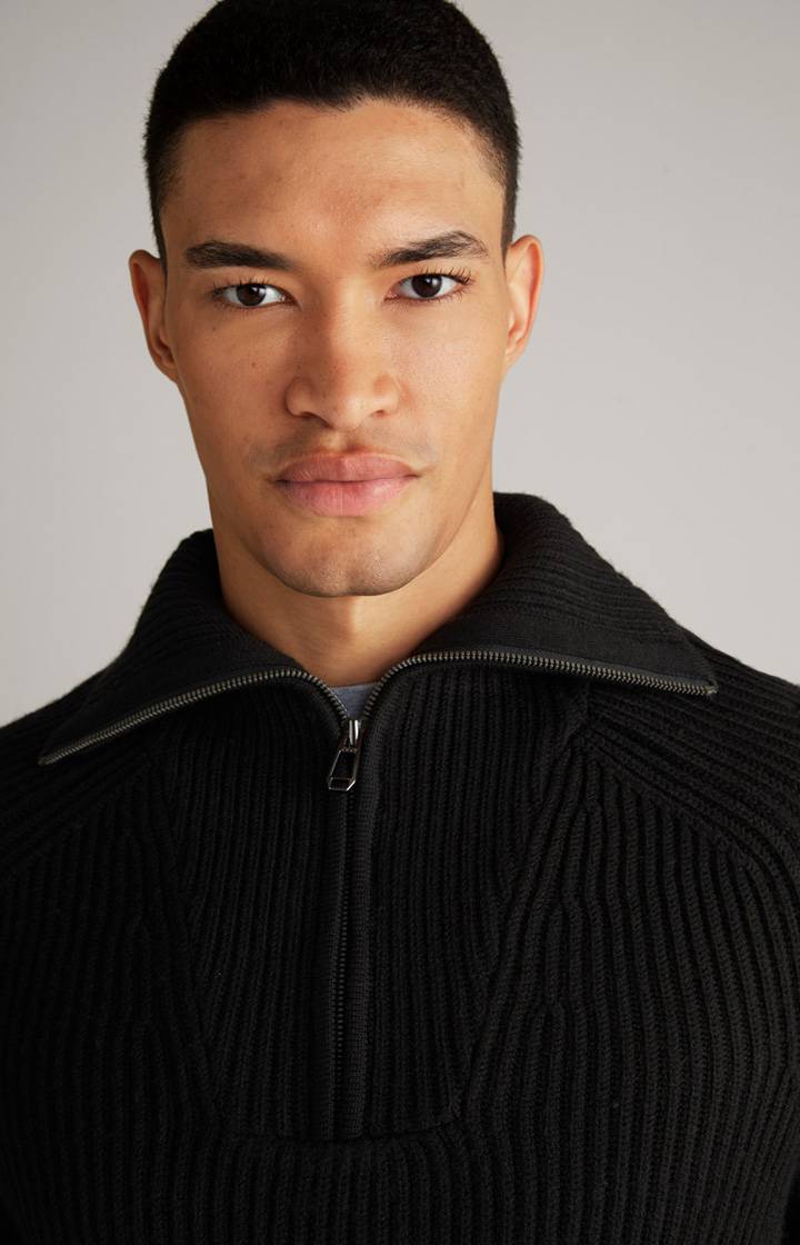 Joop Wool-Mix-Pullover Brunor In Schwarz