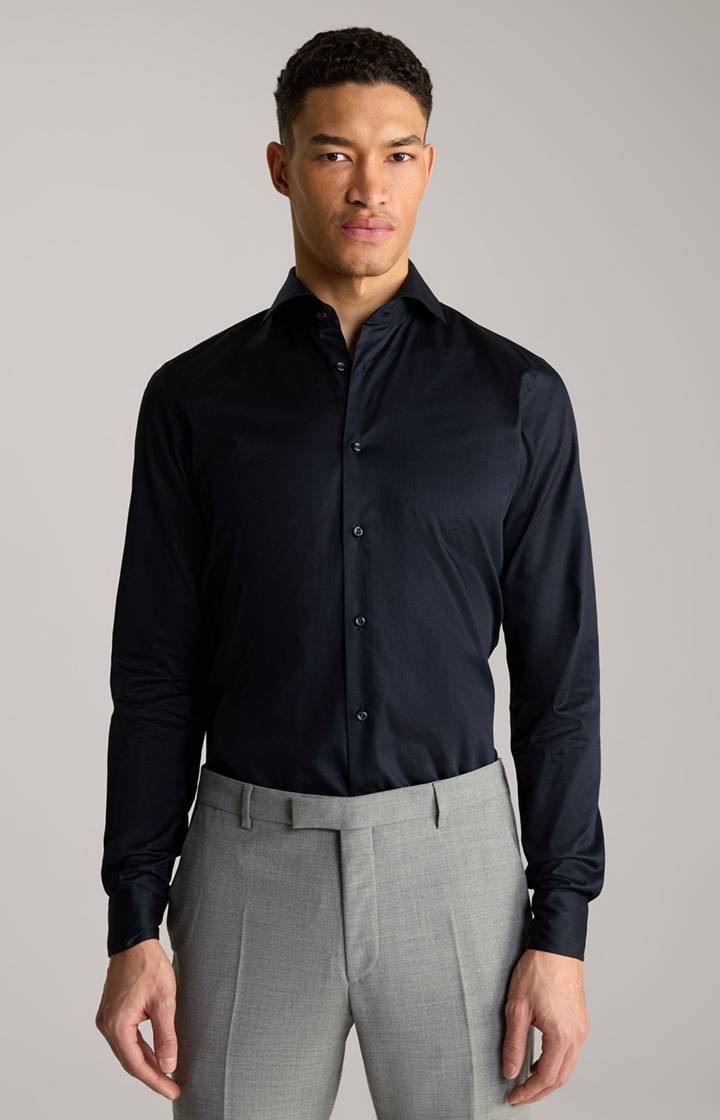 Joop X-Long Hemd Pai in Navy
