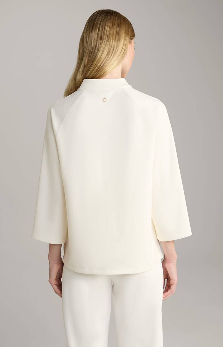 Joop Zip-Sweater In Creme