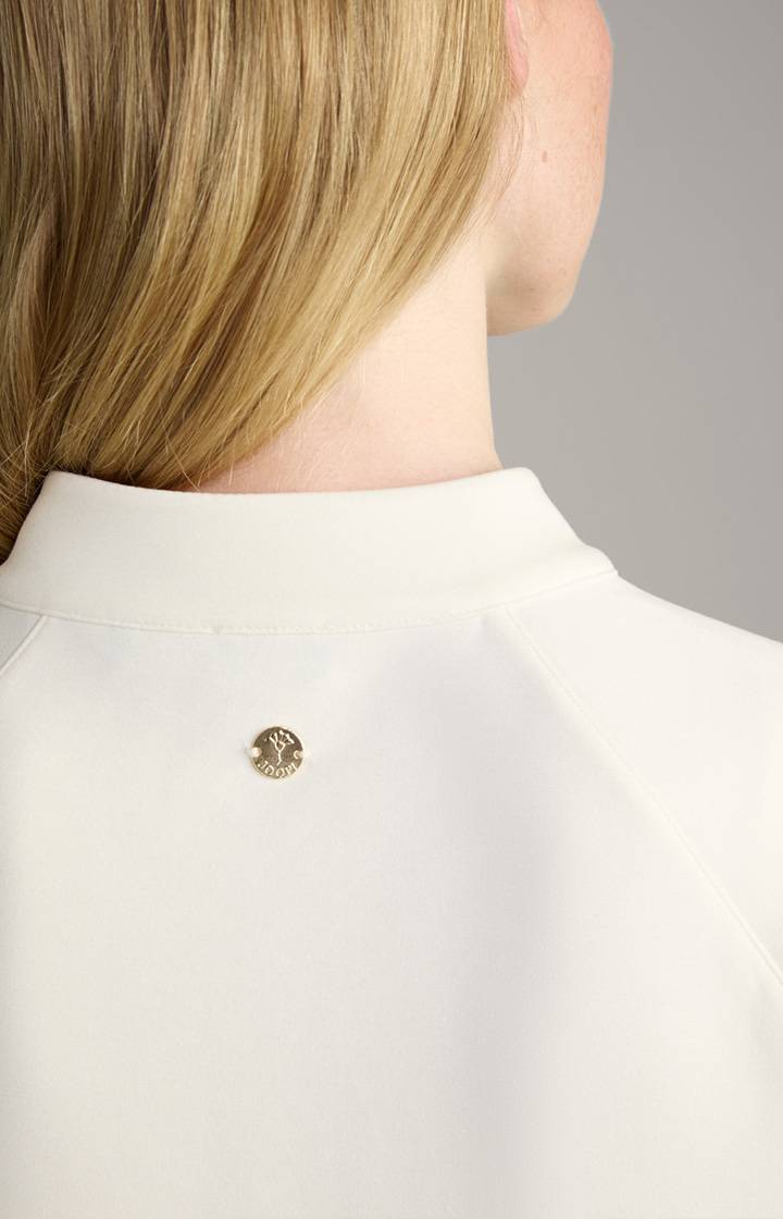 Joop Zip-Sweater In Creme