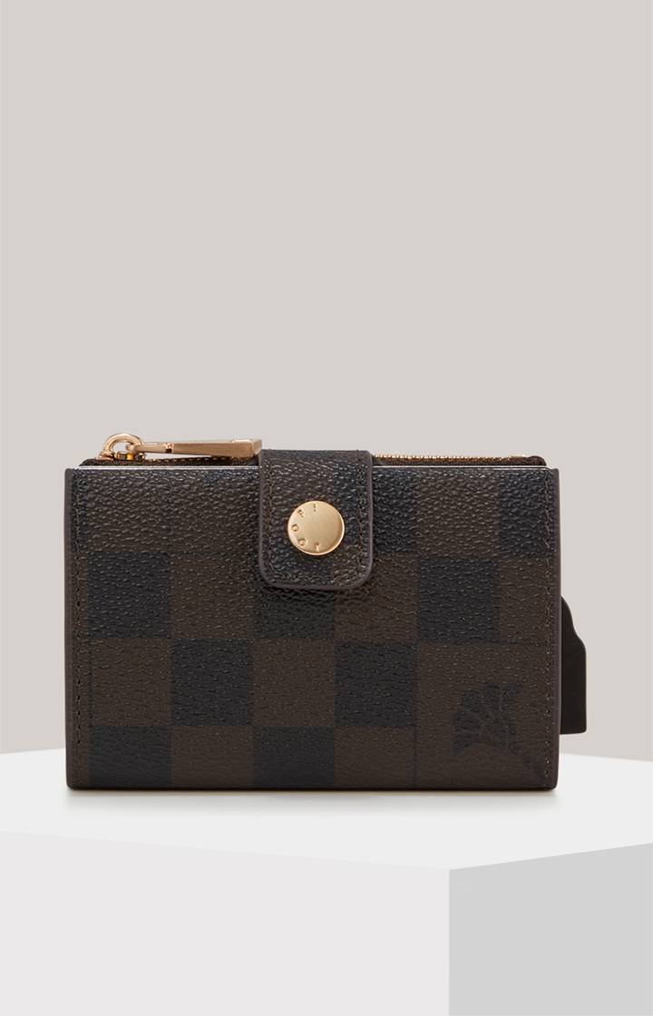Joop Karten-Etui Cortina Piazza C-Four in Dunkelbraun