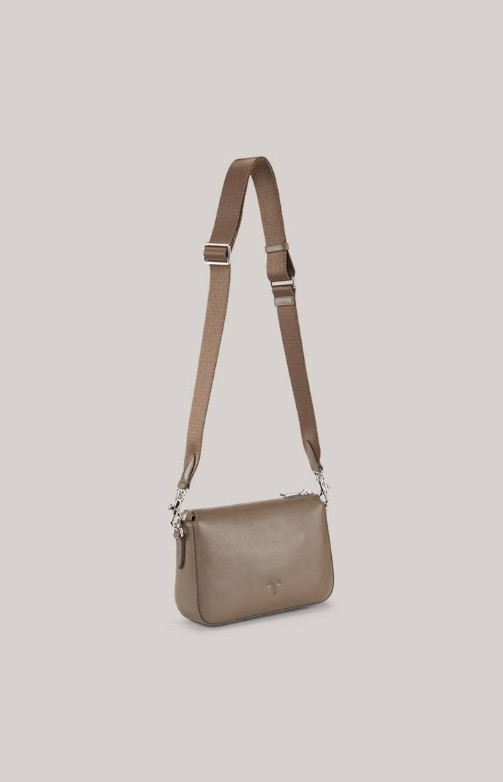 Joop Leder-Schultertasche Sofisticato Jasmina In Braungrau