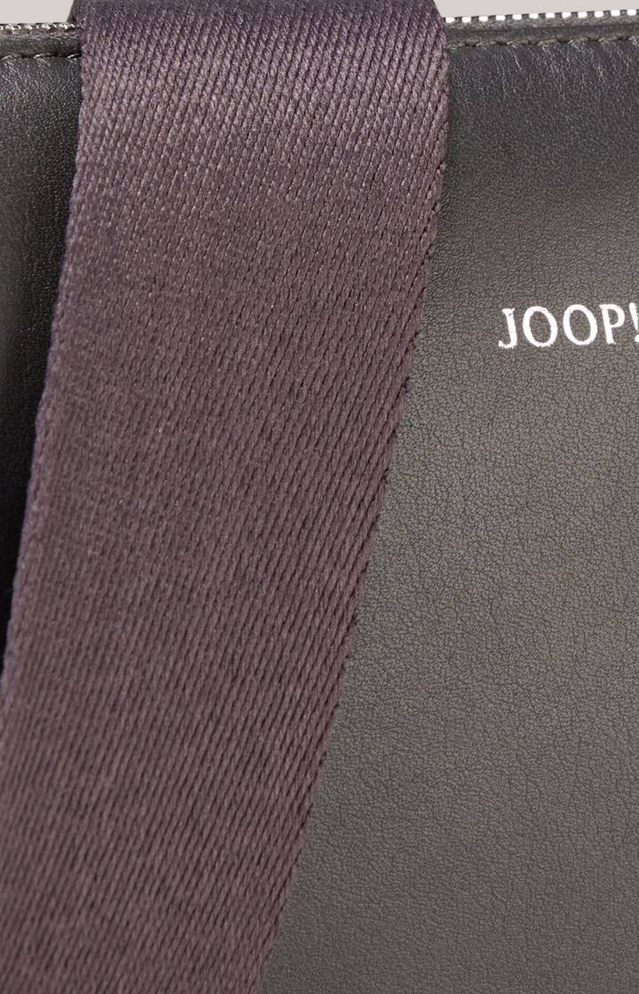 Joop Leder-Schultertasche Sofisticato Jasmina In Dunkelgrau