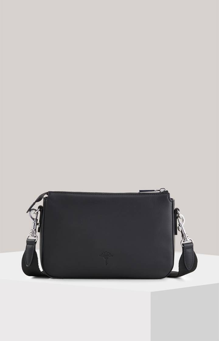 Joop Leder-Schultertasche Sofisticato Jasmina In Schwarz