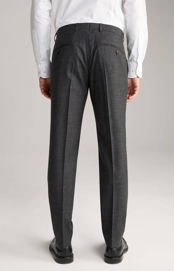 Joop Leinenmix Baukasten-Hose Blayr In Anthrazit Meliert