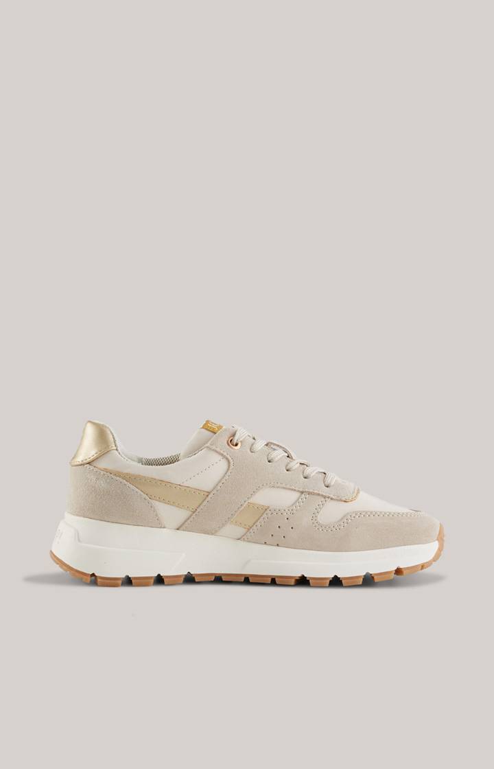 Joop Low-Top Sneaker Specchio Misto Hanna In Beige/Gold