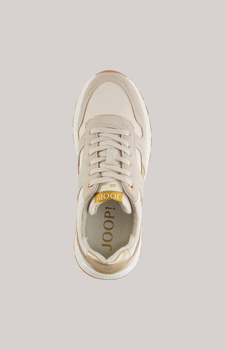 Joop Low-Top Sneaker Specchio Misto Hanna In Beige/Gold