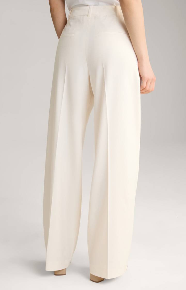 Joop Marlenehose Mit Feinen Nadelstreifen In Offwhite