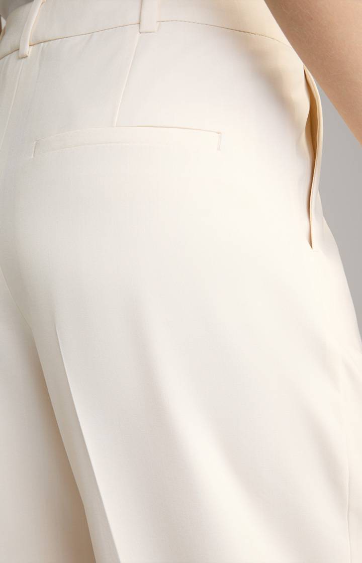 Joop Marlenehose Mit Feinen Nadelstreifen In Offwhite