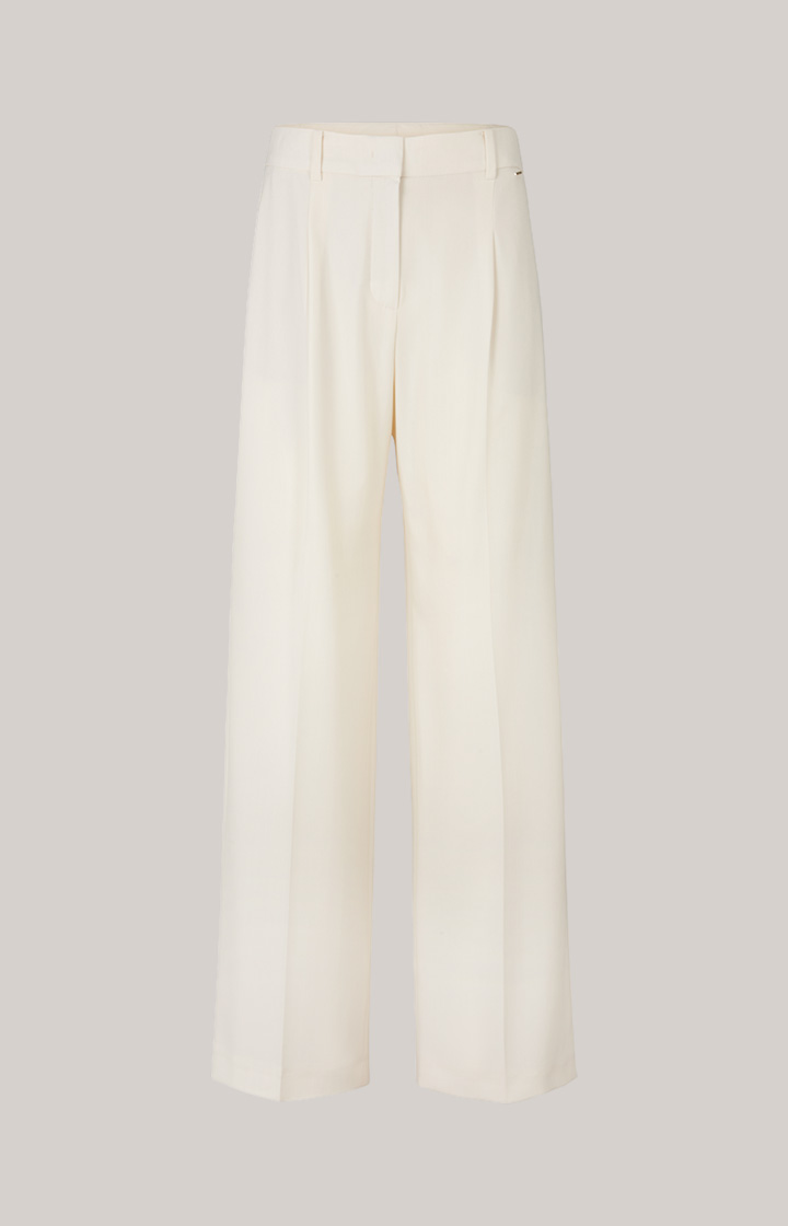 Joop Marlenehose Mit Feinen Nadelstreifen In Offwhite