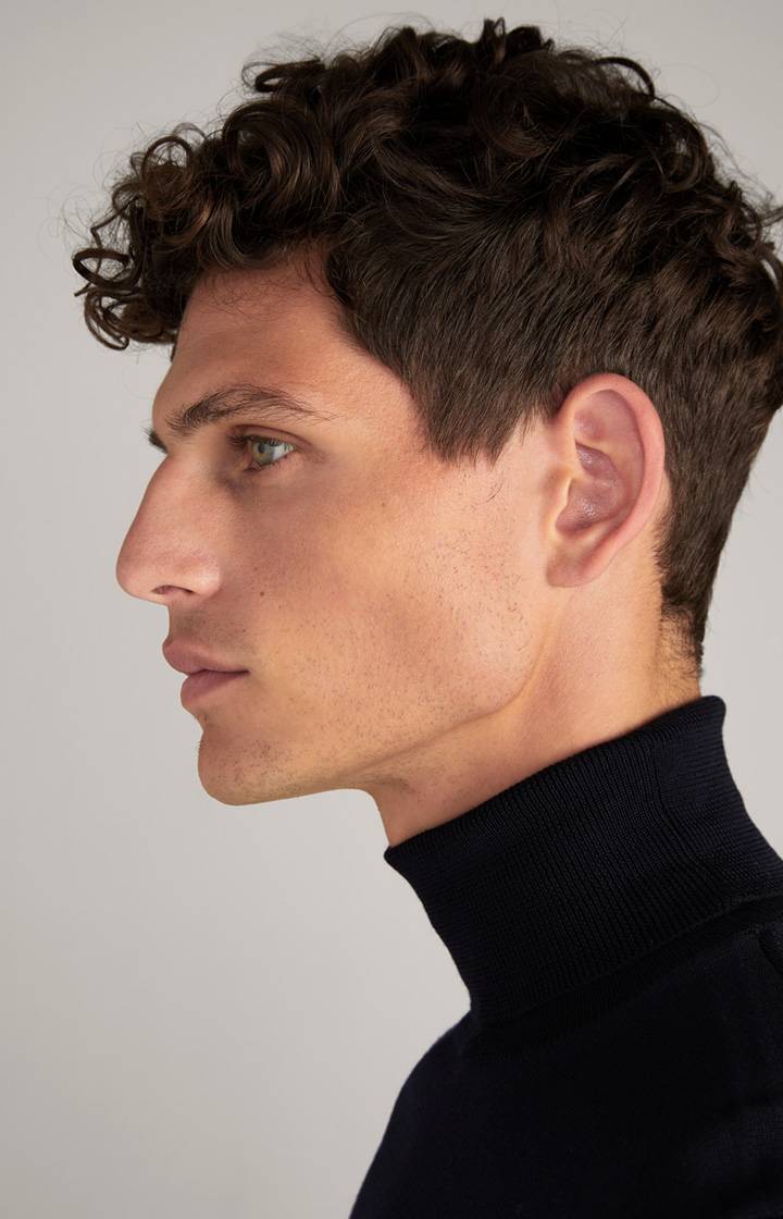 Joop Merinowoll-Rollkragenpullover Donte In Dunkelblau