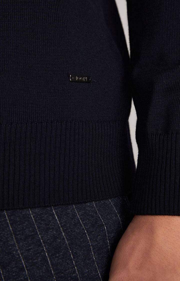 Joop Merinowoll-Rollkragenpullover Donte In Dunkelblau