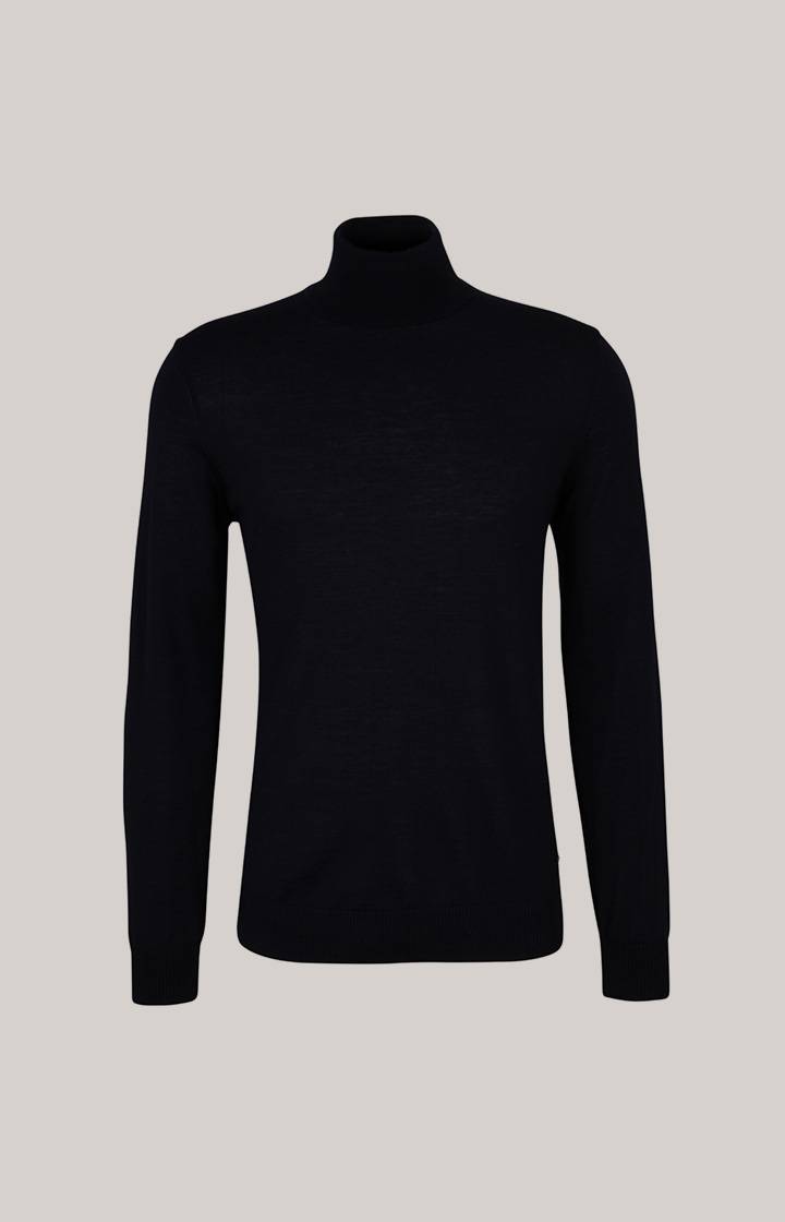 Joop Merinowoll-Rollkragenpullover Donte In Dunkelblau