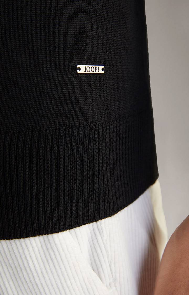 Joop Merinowoll-Rollkragenpullover Donte In Schwarz