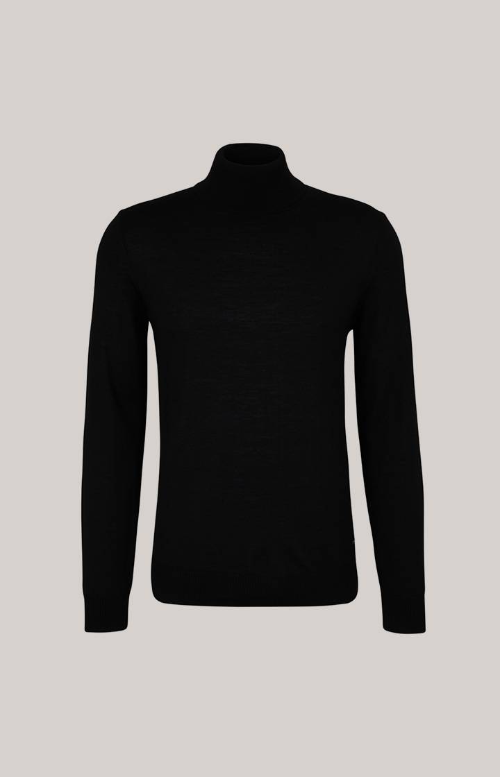 Joop Merinowoll-Rollkragenpullover Donte In Schwarz