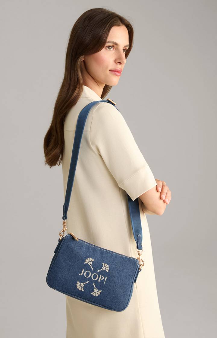 Joop Schultertasche Azzurro Chiaro Jasmina In Denim Blau