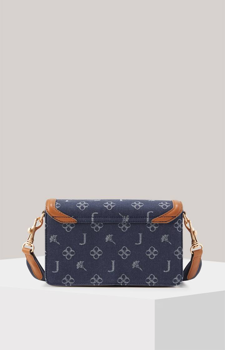 Joop Schultertasche Azzurro Sousa In Denim-Blau/Cognac