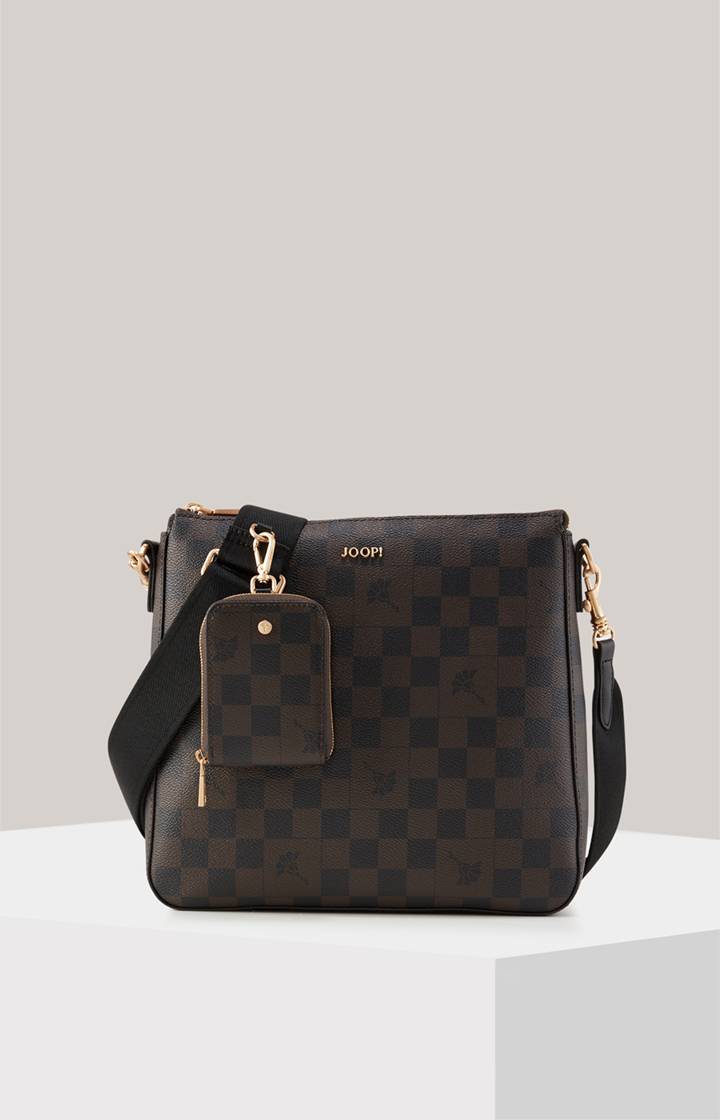 Joop Schultertasche Cortina Piazza Jasmina in Braun/Schwarz