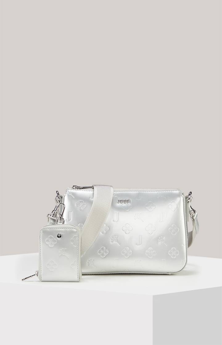 Joop Schultertasche Decoro Lucente Jasmina in Silber