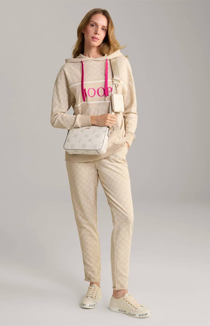 Joop Schultertasche Decoro Stampa Jasmina In Greige