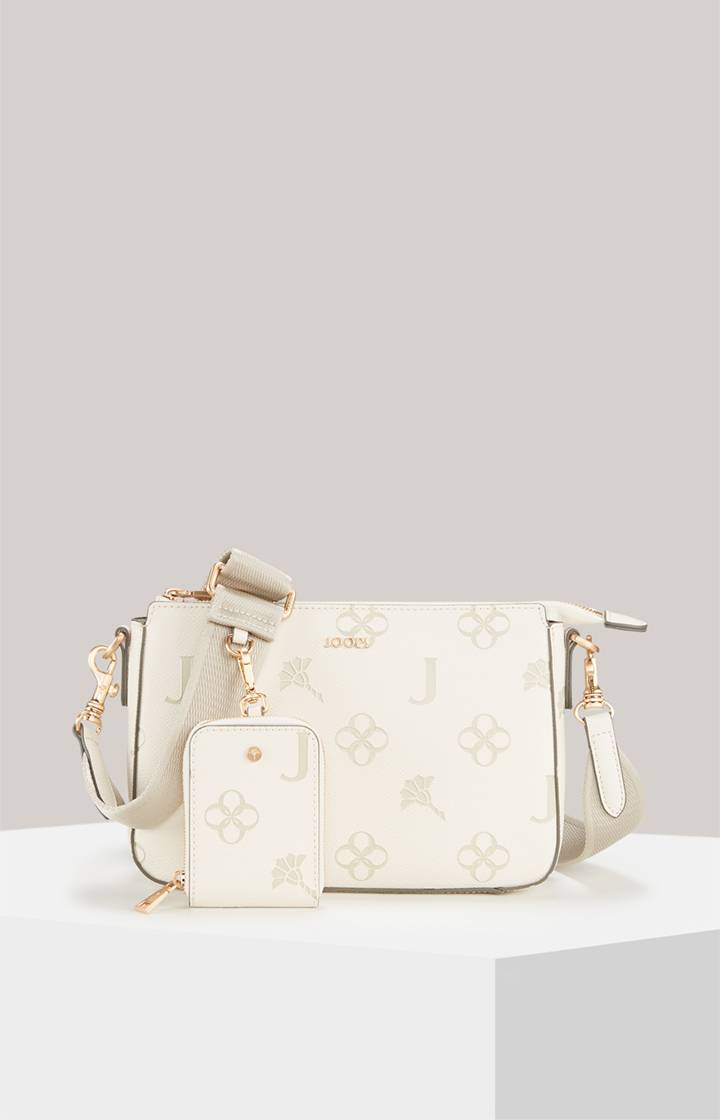 Joop Schultertasche Decoro Stampa Jasmina in Greige