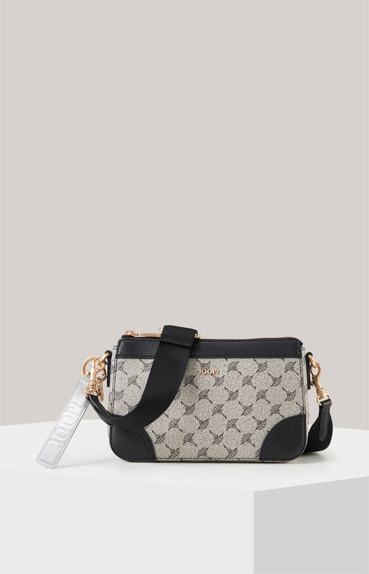 Joop Schultertasche Mazzolino Edition Jasmina in Schwarz/Offwhite