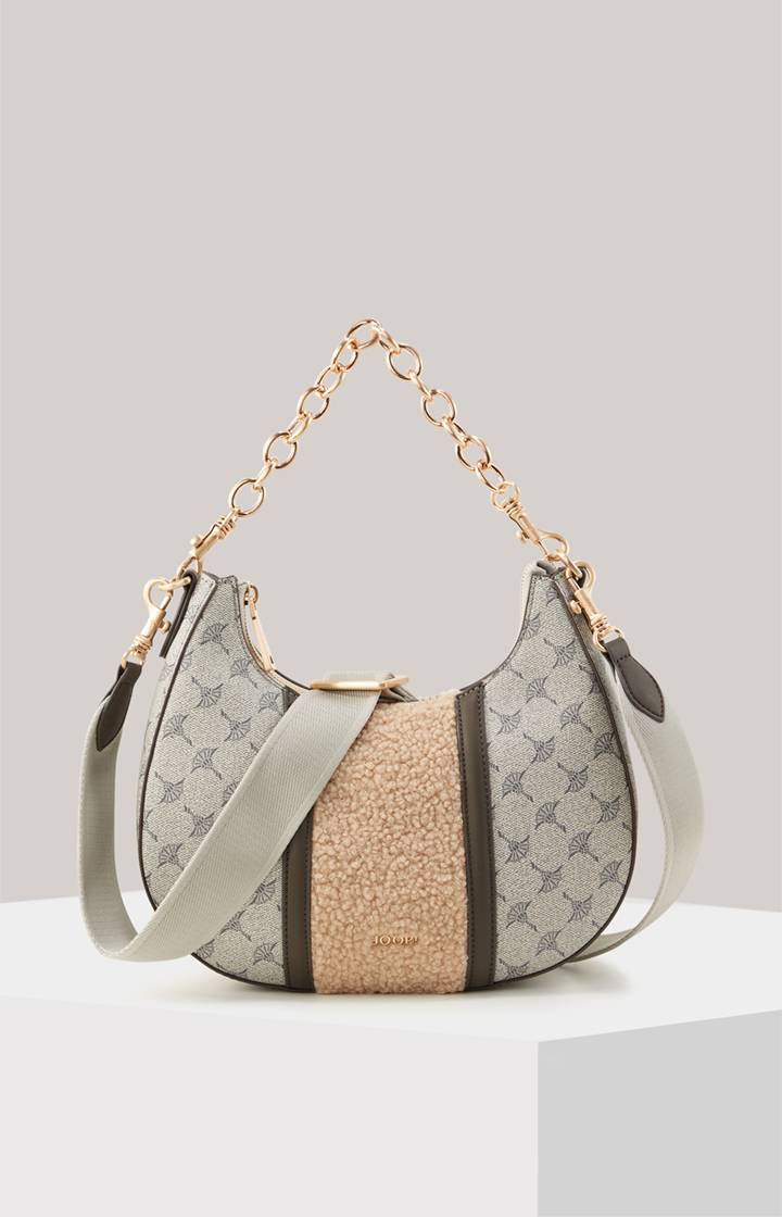 Joop Schultertasche Mazzolino Peluche Annina in Blau/Beige