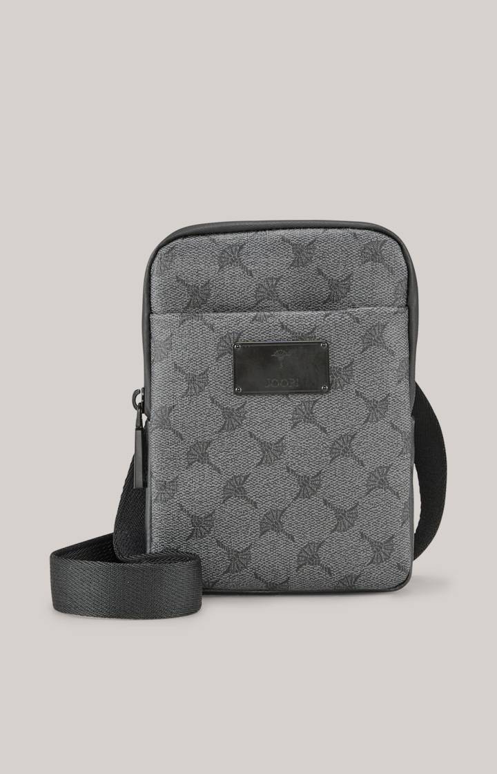 Joop Schultertasche Mazzolino Rafael in Schwarz gemustert