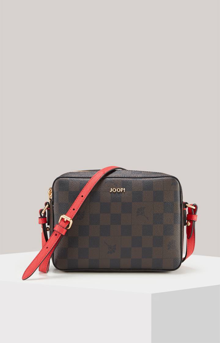 Joop Schultertasche Piazza Edition Cloe in Braun/Schwarz