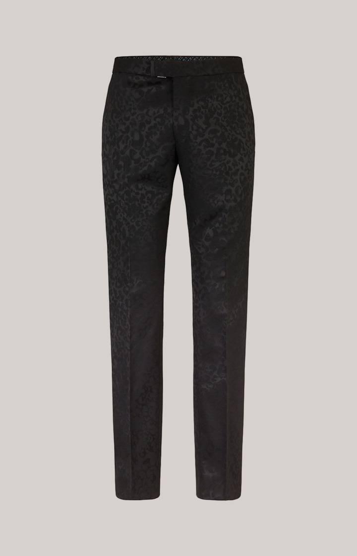 Joop Smoking-Baukastenhose Bask In Schwarz Strukturiert