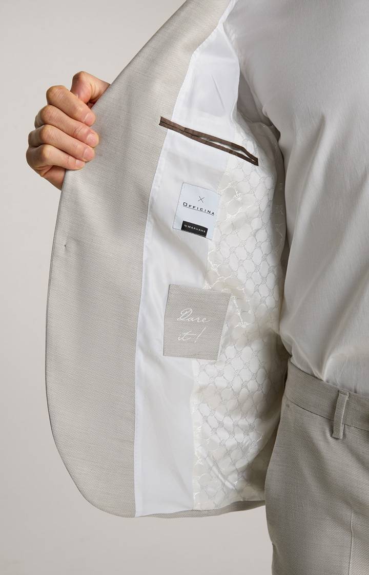Joop Wedding-Baukasten-Sakko Damon In Beige Strukturiert
