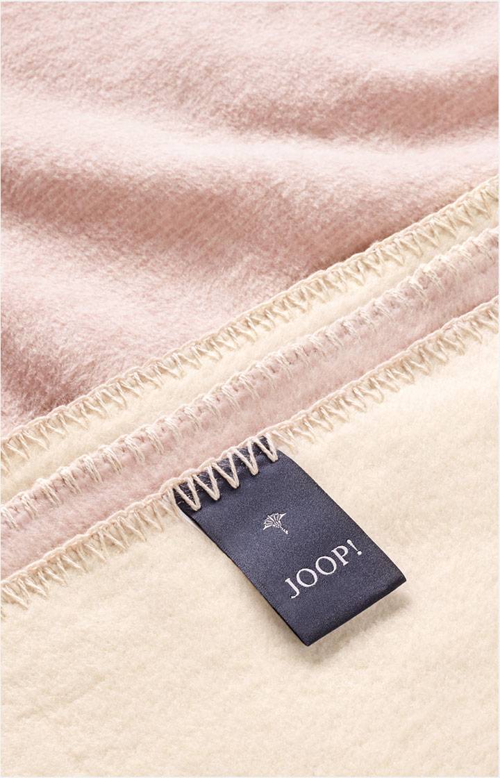 Joop Wohndecke JOOP! MELANGE-DOUBLEFACE In Nude-Creme