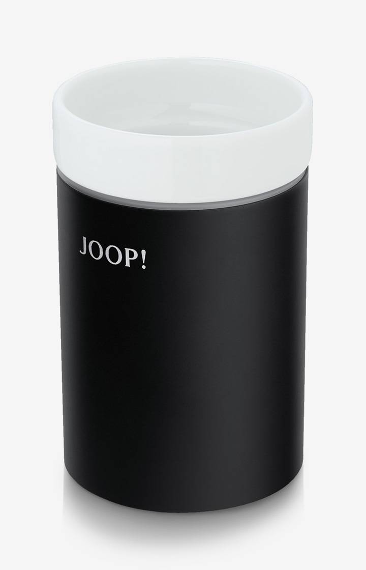 Joop Zahnputzbecher Chromeline Black in matt Schwarz
