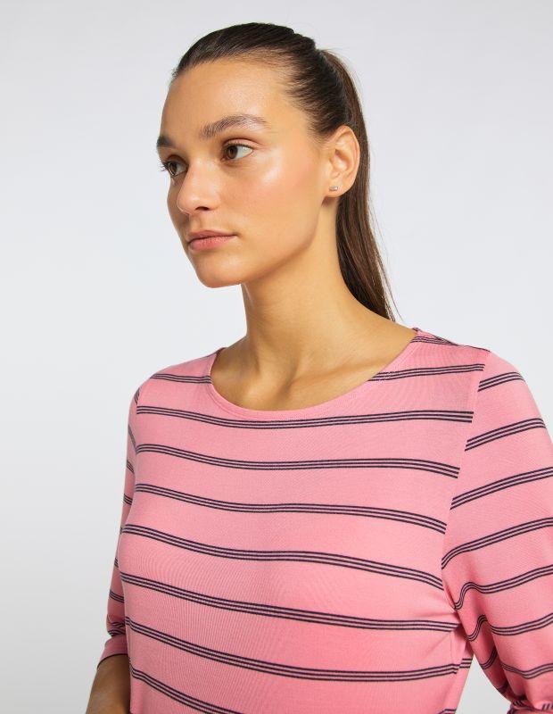 Joy Sportswear 3/4-Arm-Shirt AMIRA 3/4-Arm-Shirt Im Lässigen Streifenlook