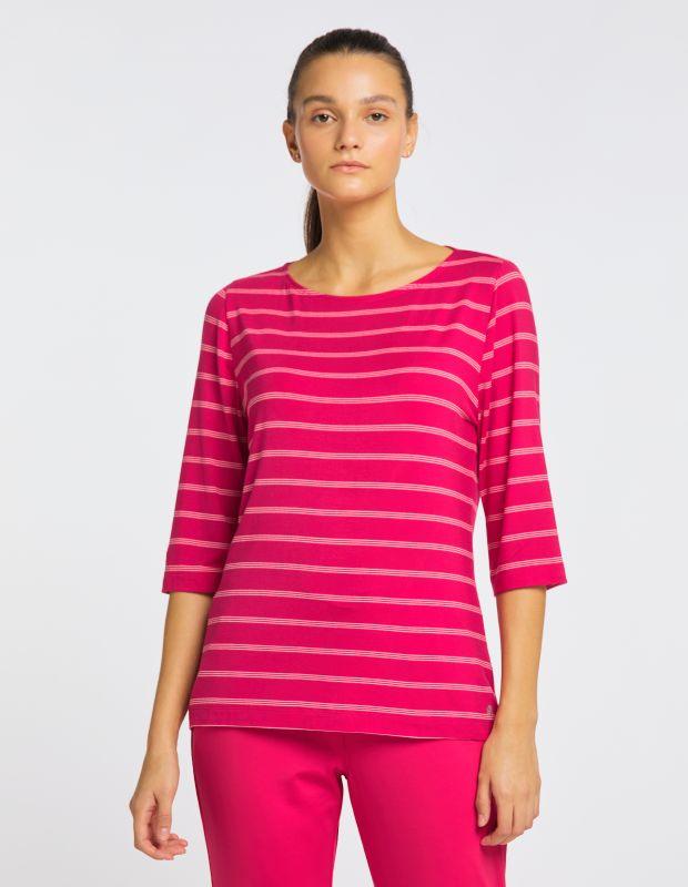Joy Sportswear 3/4-Arm-Shirt AMIRA 3/4-Arm-Shirt im lässigen Streifenlook