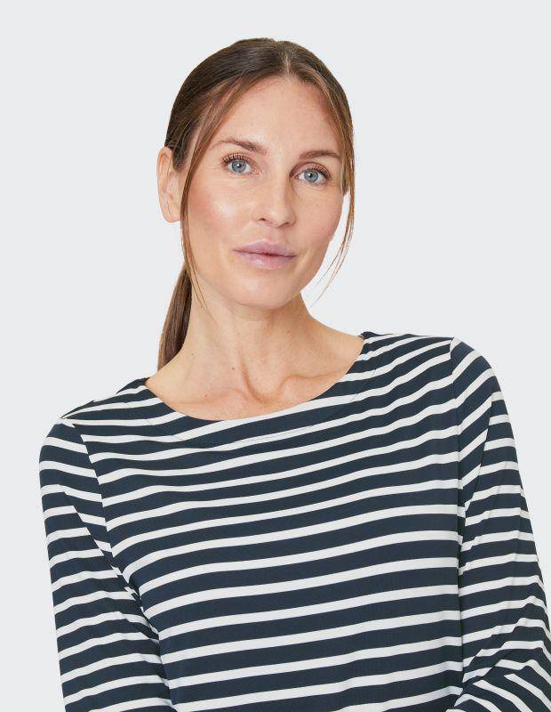 Joy Sportswear 3/4-Arm-Shirt CARINA Ringelshirt Im Maritimen Look