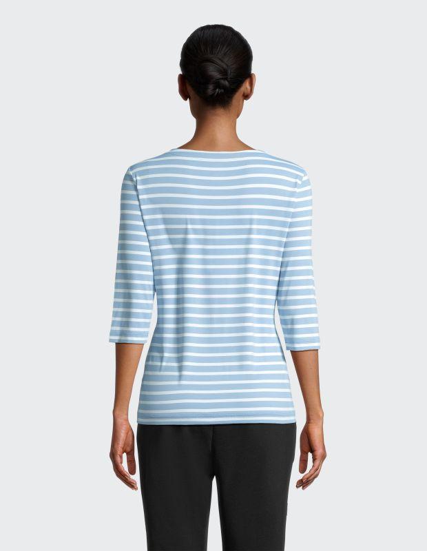 Joy Sportswear 3/4-Arm-Shirt CARINA Ringelshirt Im Maritimen Look