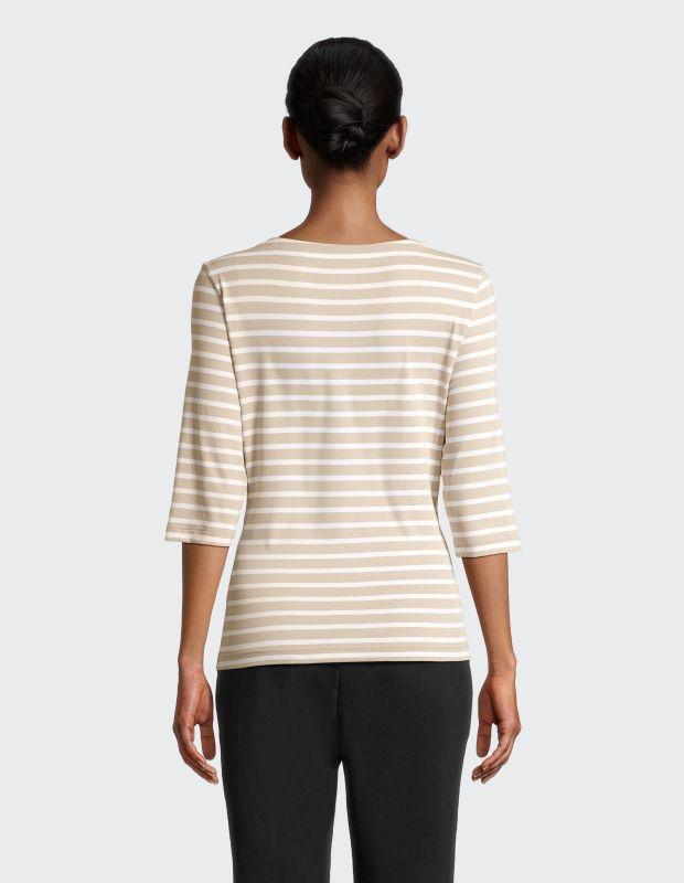 Joy Sportswear 3/4-Arm-Shirt CARINA Ringelshirt Im Maritimen Look