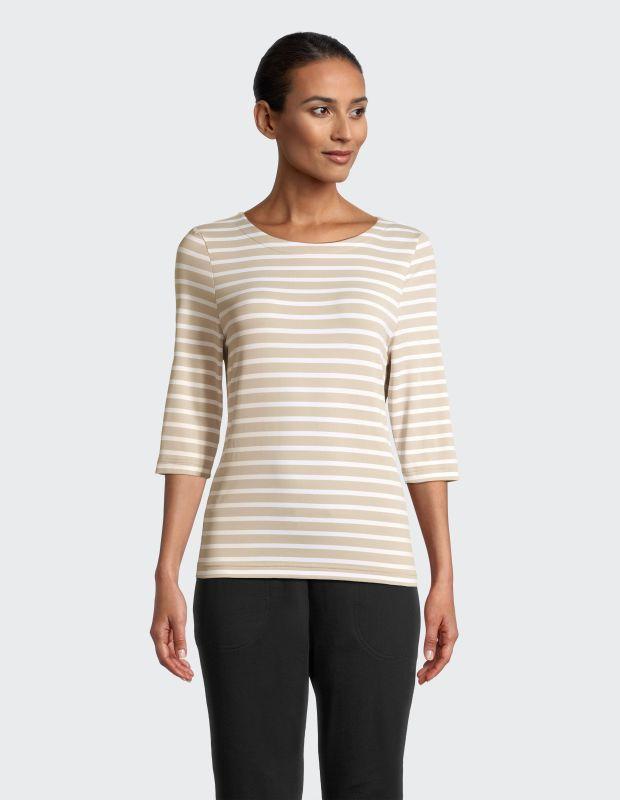 Joy Sportswear 3/4-Arm-Shirt CARINA Ringelshirt im maritimen Look