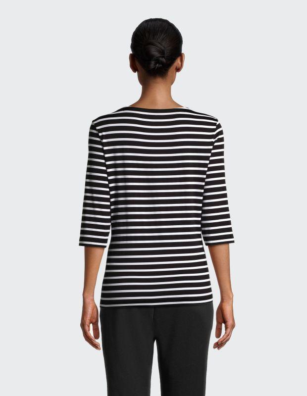 Joy Sportswear 3/4-Arm-Shirt CARINA Ringelshirt Im Maritimen Look