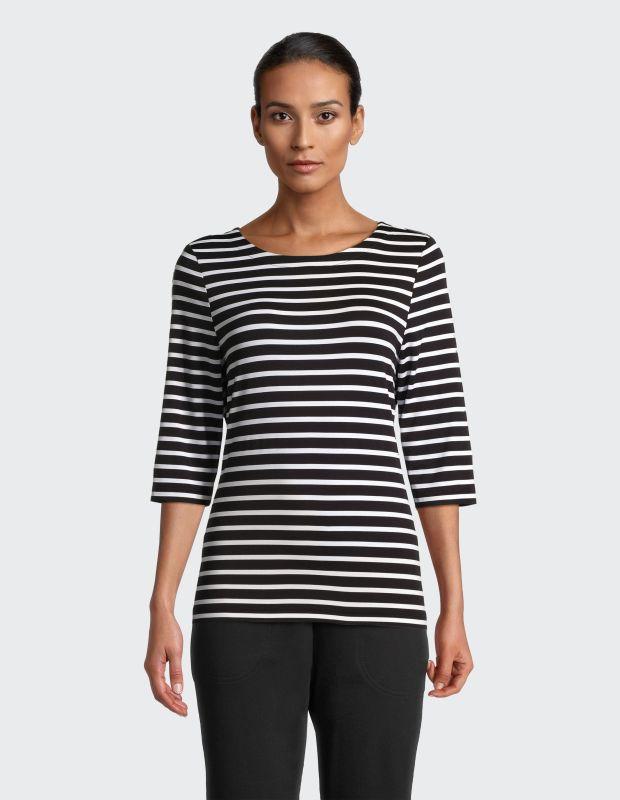 Joy Sportswear 3/4-Arm-Shirt CARINA Ringelshirt im maritimen Look