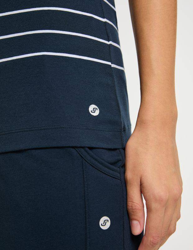 Joy Sportswear 3/4-Arm-Shirt LEILA 3/4-Arm-Shirt Mit Streifen