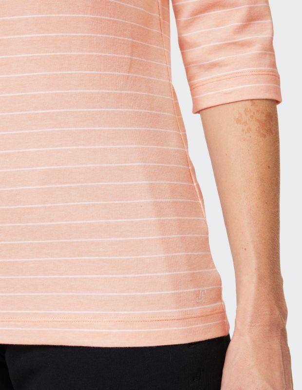 Joy Sportswear 3/4-Arm Shirt LOTTE 3/4-Arm Shirt Mit Modernem Ringel-Design