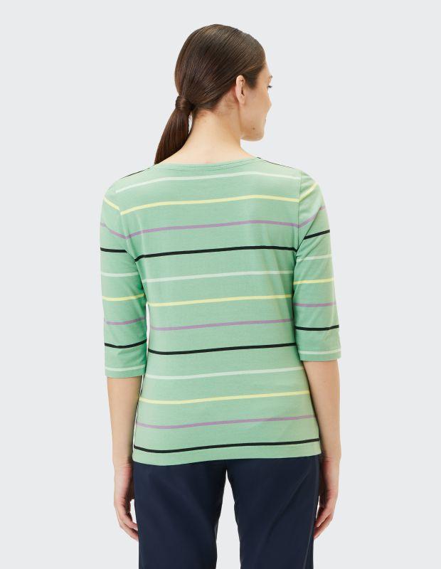 Joy Sportswear 3/4-Arm-Shirt VIOLETTA Buntes Ringelshirt