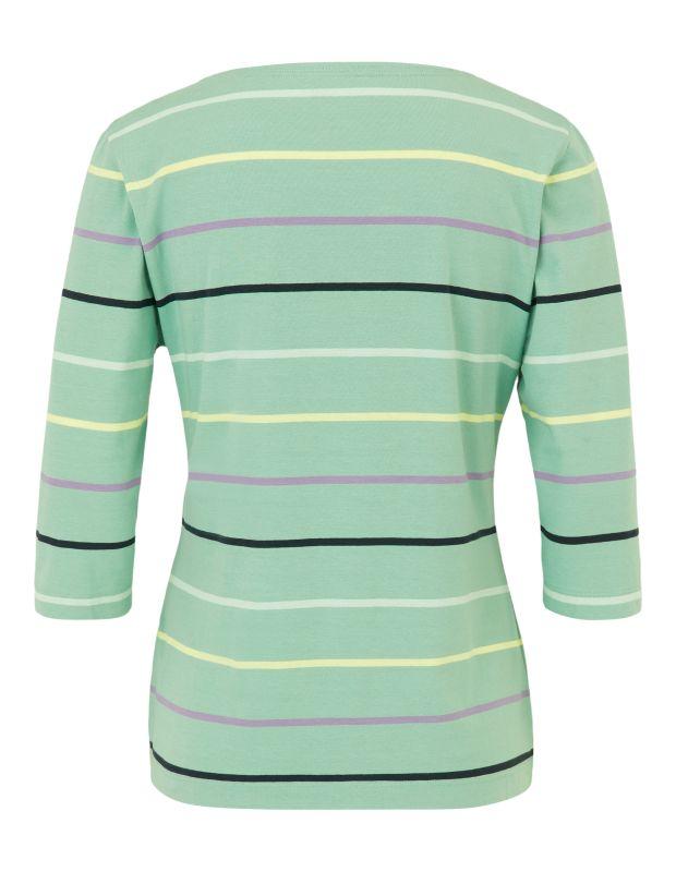 Joy Sportswear 3/4-Arm-Shirt VIOLETTA Buntes Ringelshirt