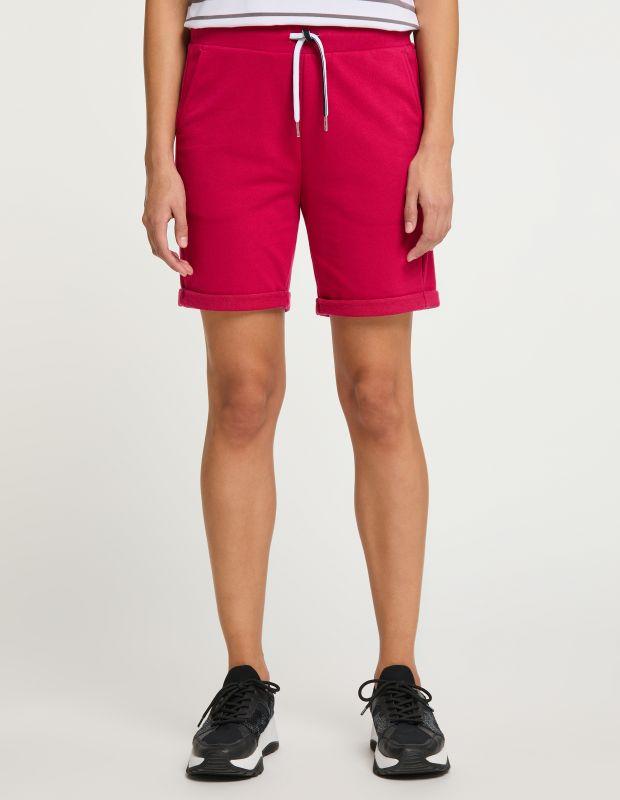 Joy Sportswear Bermuda CARRIE Lässige Sweatbermuda mit umgeschlagenem Saum