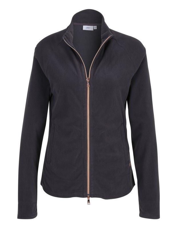Joy Sportswear Fleecejacke JOSY Feminine Fleecejacke Aus Rippfleece